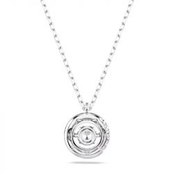 Collier femme swarovski dextera métal rhodié 5733400 - colliers-fantaisie - edora - 5