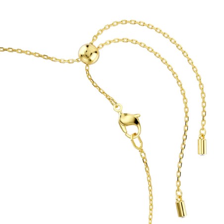 Collier femme swarovski idyllia métal doré et cristaux 5732388 – colliers fantaisie