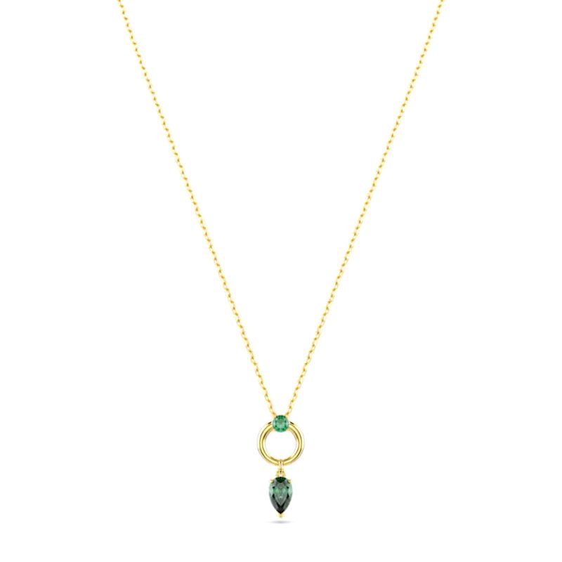 Collier femme swarovski mesmera métal doré et cristaux 5732484 - colliers-fantaisie - edora