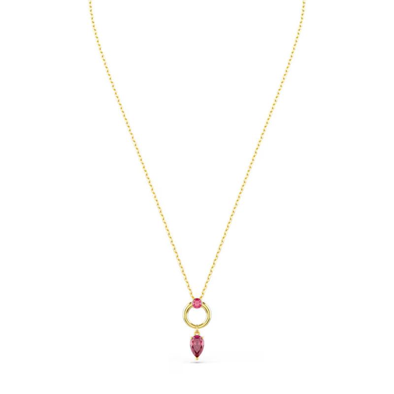 Collier femme swarovski mesmera métal doré et cristaux 5732487 - colliers-fantaisie - edora