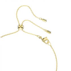 Collier femme swarovski mesmera métal doré et cristaux 5732487 - colliers-fantaisie - edora - 3