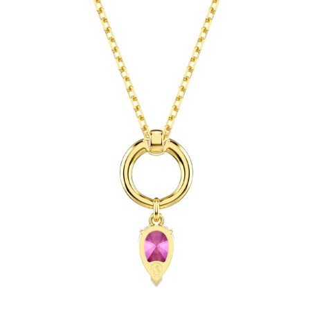 Collier femme swarovski mesmera métal doré et cristaux 5732487 – colliers fantaisie