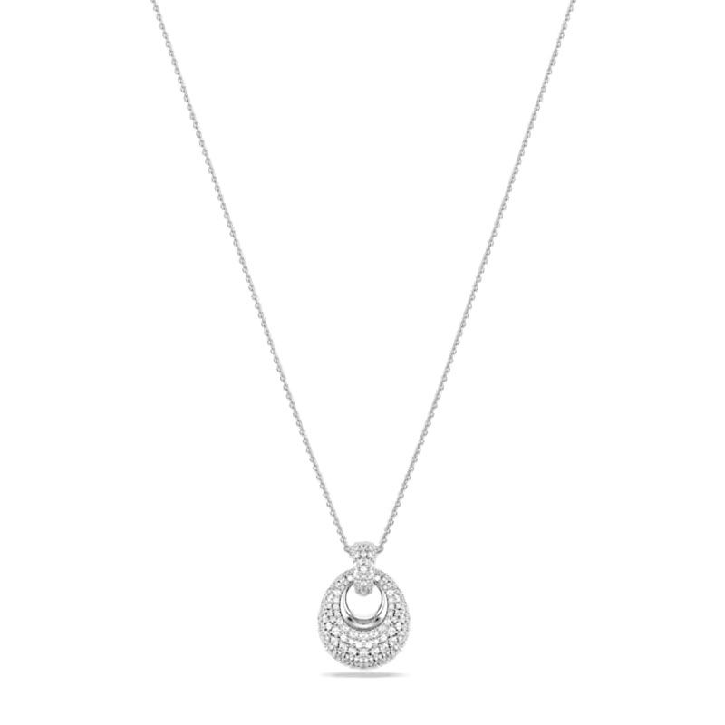 Collier femme swarovski sublima métal rhodié 5735223 - colliers-fantaisie - edora