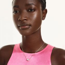 Collier femme swarovski tennis mesmera métal doré et cristaux 5733475 - colliers-fantaisie - edora - 1