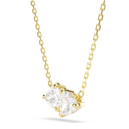 Collier femme swarovski tennis mesmera métal doré et cristaux 5733475 – colliers fantaisie