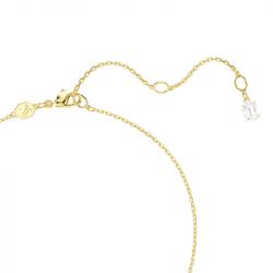Collier femme swarovski tennis mesmera métal doré et cristaux 5733475 - colliers-fantaisie - edora - 3