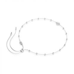 Collier femme swarovski una angelic métal rhodié 5733116 - colliers-fantaisie - edora - 5