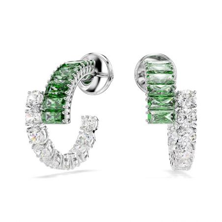 Creoles femme: créoles argent, or 18 carats & créoles or blanc - creoles - edora - 1