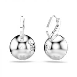 Boucles d'oreilles femme pendantes swarovski millenia métal rhodié et cristaux 5731149 - pendantes - edora - 3