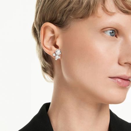 Boucles d’oreilles puce or, argent & clous d’oreille argent, or - puces - edora - 2