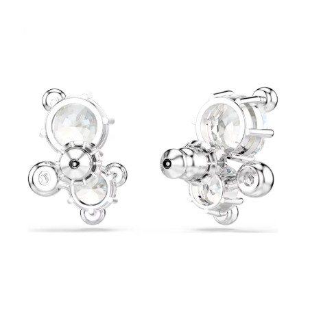 Boucles d'oreilles femmes puces swarovski constella métal rhodié 5732253 – puces