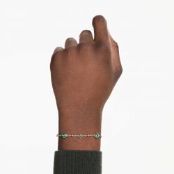 Bracelet femme swarovski imber métal doré et cristaux 5730676 - bracelets-fantaisie - edora - 1