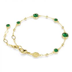 Bracelet femme swarovski imber métal doré et cristaux 5730676 - bracelets-fantaisie - edora - 4