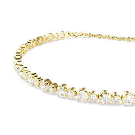 Bracelet femme swarovski matrix métal rhodié et cristaux 5731101 – bracelets fantaisie