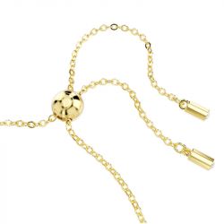 Bracelet femme swarovski tennis matrix métal doré et cristaux 5730699 - bracelets-fantaisie - edora - 2