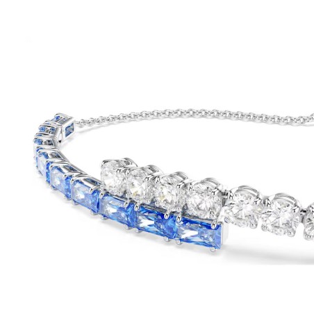 Bracelet femme swarovski tennis matrix méthal rhodié et cristaux 5732266 – bracelets fantaisie