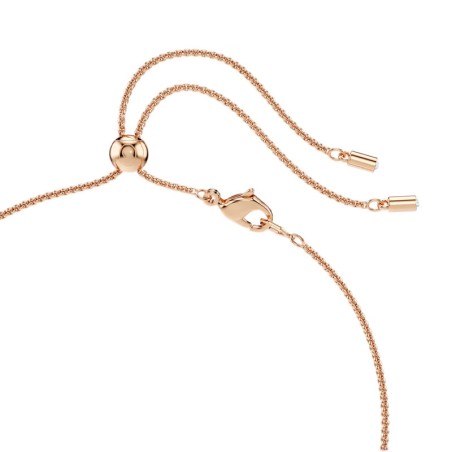 Collier femme swarovski constella métal doré rose et cristaux 5728589 – colliers fantaisie