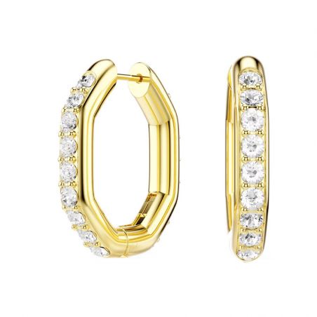 Creoles femme: créoles argent, or 18 carats & créoles or blanc - creoles - edora - 1