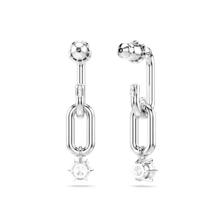 Boucles d'oreilles femme pendantes swarovski constella métal rhodié 5728584 – pendantes