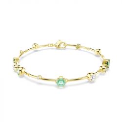 Bracelet femme swarovski constella métal doré et cristaux 5722478 - bracelets-fantaisie - edora - 0