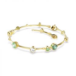 Bracelet femme swarovski constella métal doré et cristaux 5722478 - bracelets-fantaisie - edora - 3