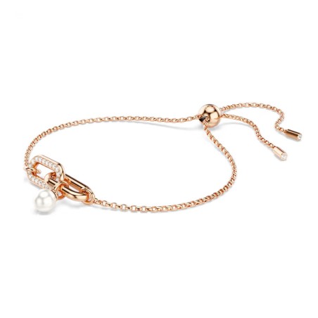 Bracelet femme swarovski constella métal doré rose et cristaux 5728588 – bracelets fantaisie