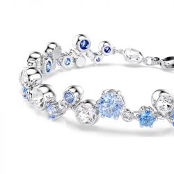 Bracelet femme swarovski constella métal rhodié et cristaux 5722479 - bracelets-fantaisie - edora - 4