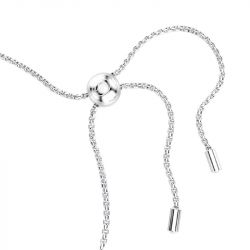 Bracelet femme swarovski matrix métal rhodié et cristaux 5725854 - bracelets-fantaisie - edora - 3