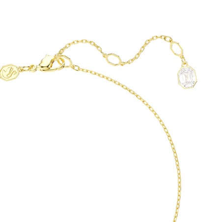 Collier femme swarovski idyllia métal doré et cristaux 5723140 – colliers fantaisie