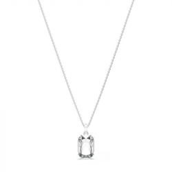 Collier femme swarovski millenia métal rhodié et cristaux 5725768 - colliers-fantaisie - edora - 0