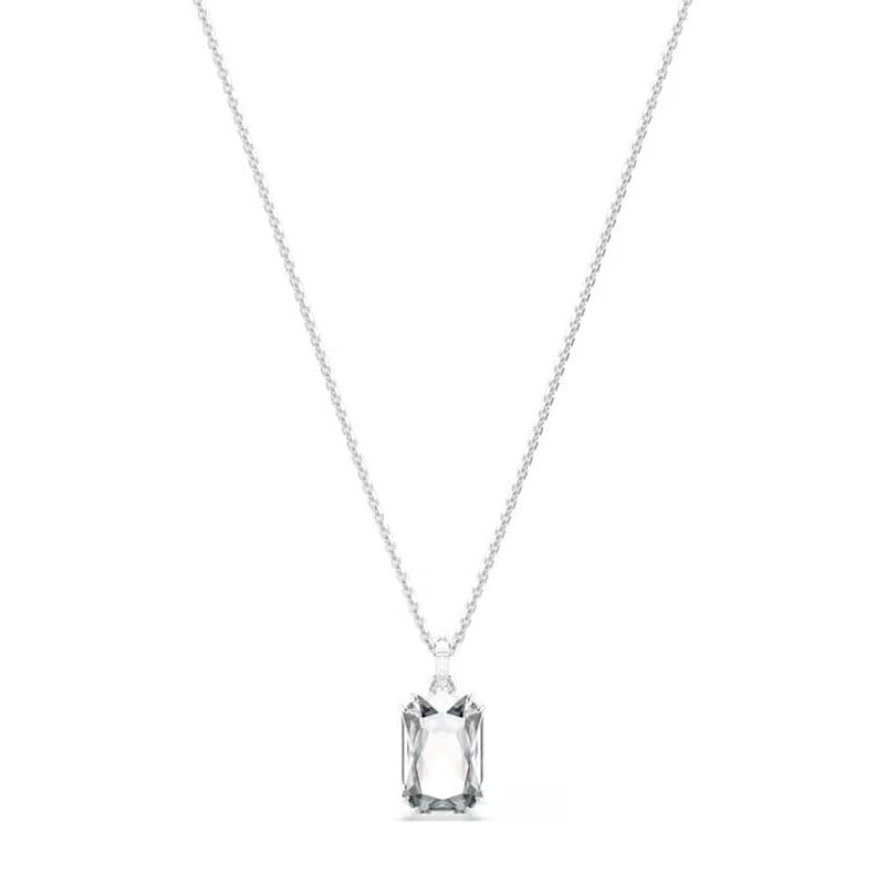 Collier femme swarovski millenia métal rhodié et cristaux 5725768 - colliers-fantaisie - edora