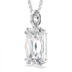 Collier femme swarovski millenia métal rhodié et cristaux 5725768 - colliers-fantaisie - edora - 2