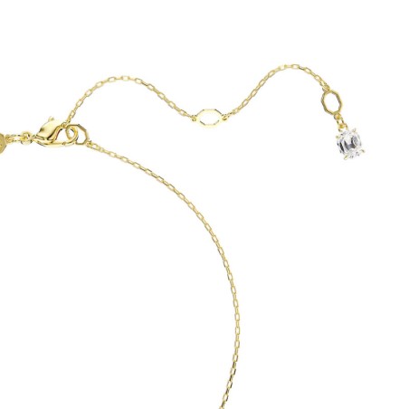 Collier femme swarovski stilla attract métal doré et cristaux 5723298 – colliers fantaisie