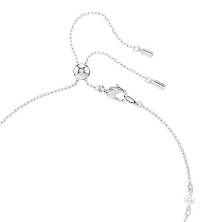 Collier femme y swarovski ariana grande métal rhodié et cristaux 5720855 – colliers fantaisie