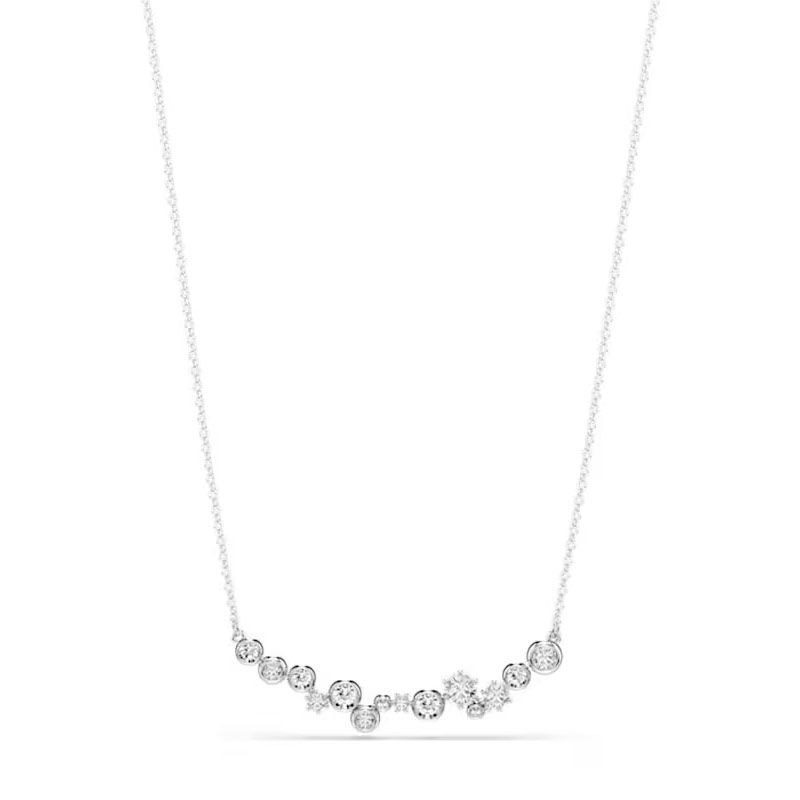 Collier femme swarovski constella métal rhodié et cristaux 5722473 - colliers-fantaisie - edora