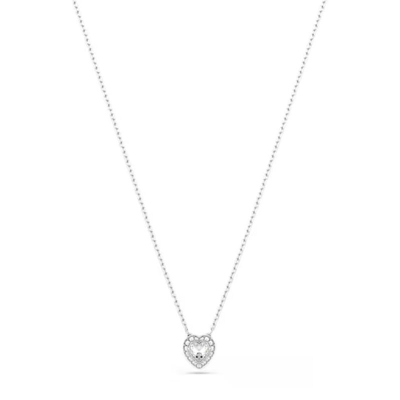 Collier femme swarovski ariana grande métal rhodié et cristaux 5720852 - colliers-fantaisie - edora