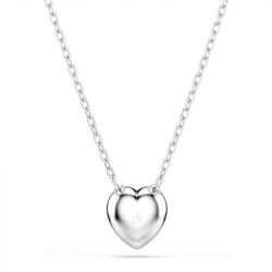 Collier femme swarovski ariana grande métal rhodié et cristaux 5720852 - colliers-fantaisie - edora - 4