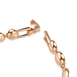 Bracelet femme swarovski una angelic métal doré rose et cristaux 5240513 - bracelets-fantaisie - edora - 3