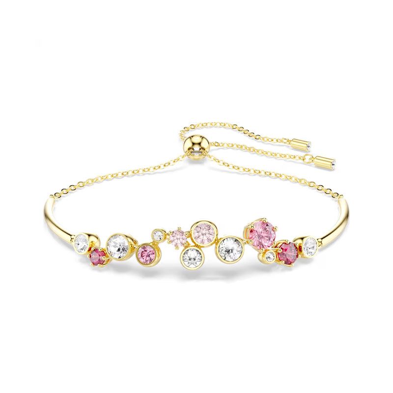 Bracelet femme swarovski constella métal doré et cristaux 5722476 - bracelets-fantaisie - edora