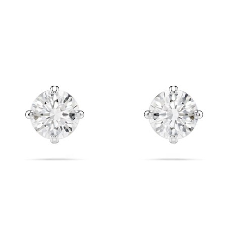 Boucles d'oreilles femme puces swarovski stilla attract métal rhodié et cristaux 5408436 – puces