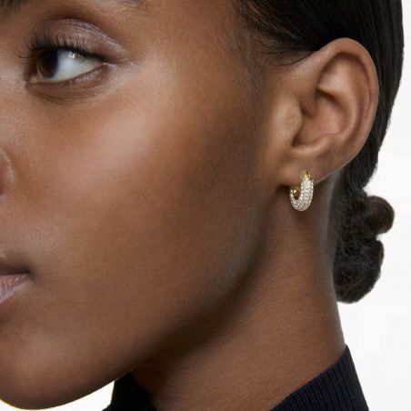 Creoles femme: créoles argent, or 18 carats & créoles or blanc - creoles - edora - 2