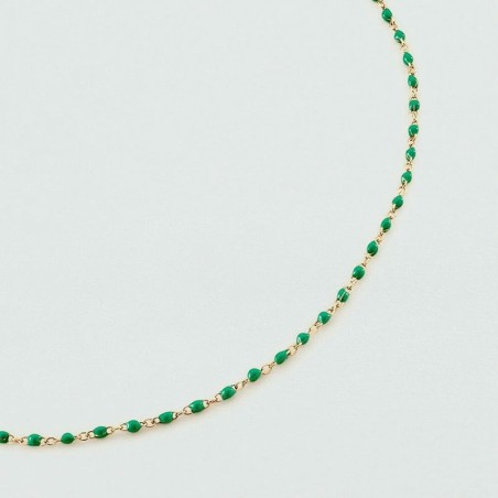 Collier femme ras du cou agatha smarty acier doré 02670200-658-tu – colliers acier