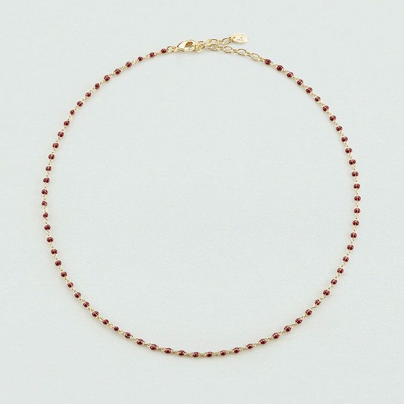 Collier femme ras du cou agatha smarty acier doré 02670200-473-tu - colliers-acier - edora