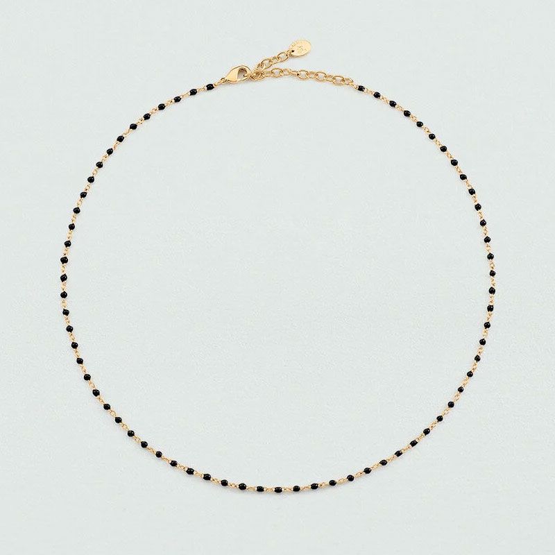 Collier femme ras du cou agatha smarty acier doré 02670200-270-tu - colliers-acier - edora