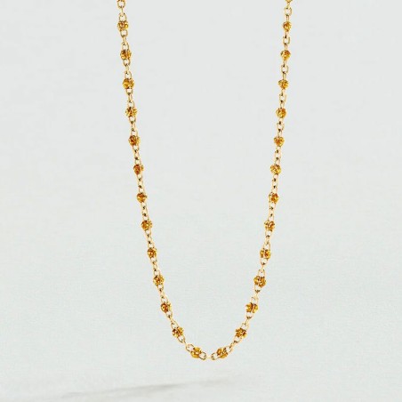 Collier femme ras du cou agatha smarty acier doré 02670200-145-tu – colliers acier