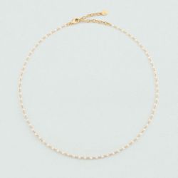 Collier femme ras du cou agatha smarty acier doré 02670200-094-tu - colliers-acier - edora - 0