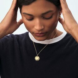 Collier femme ras du cou agatha smarty acier doré 02670200-094-tu - colliers-acier - edora - 1