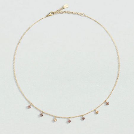 Colliers femme : sautoir femme, collier solitaire, chaîne femme - colliers-argent-925-1000 - edora - 1