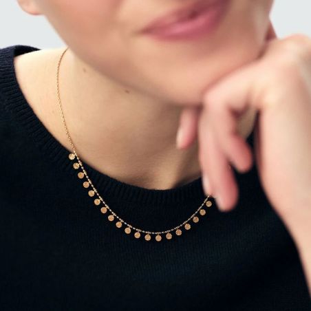 Colliers argent 925: chaînes & colliers argent, collier 925 - colliers-laiton - edora - 2