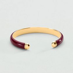 Bracelet femme jonc agatha leo acier doré 02470507-473-tu - bracelets-acier - edora - 2